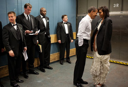 barackmichellestoked Barack and Michelle Obama, Behind the Scenes