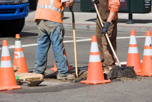Road Patch Construction