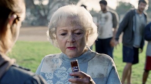 Betty White, Snickers Commercial