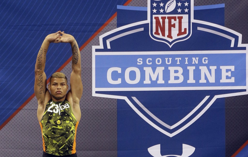 Tyrann Mathieu at the NFL Scouting Combine
